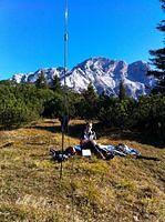 in the background "Grießner Hochbrett", 2.470mASL, yet no SOTA reference